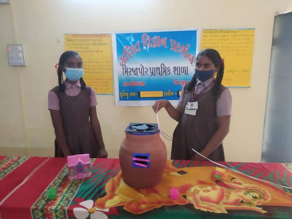 B.R.C. Taluka level science-mathematics-environment exhibition was organized by Olpad