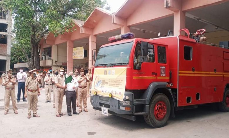 Central Industrial Security Force celebrates 'National Fire Service Day' at ONGC-Hazira