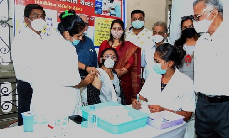 Out of the eight zones of Surat, the Athwa zone is number one with the vaccination of 1,59,524 people