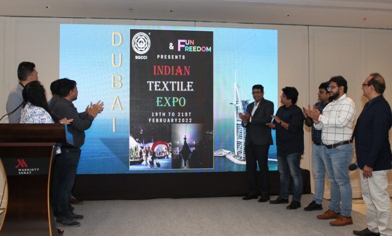 Chamber to host 'Indian Textile Expo' in Dubai for textile and garment manufacturers in Surat