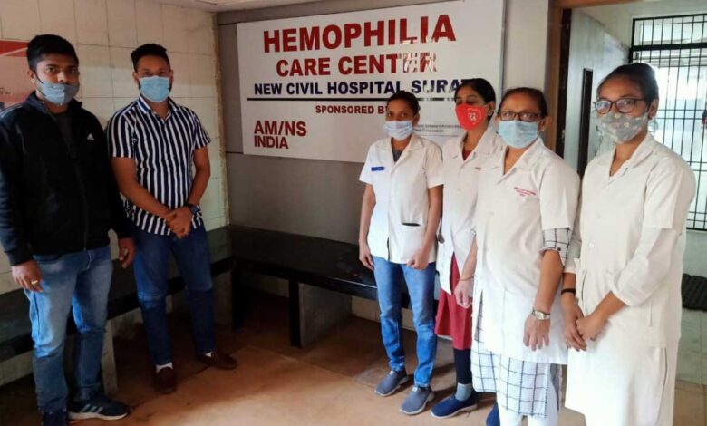 AM/NS India offering free medical services to hemophilia patients
