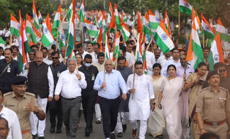 State-wide 'Har Ghar Tiranga' campaign launched from Surat Gujarat